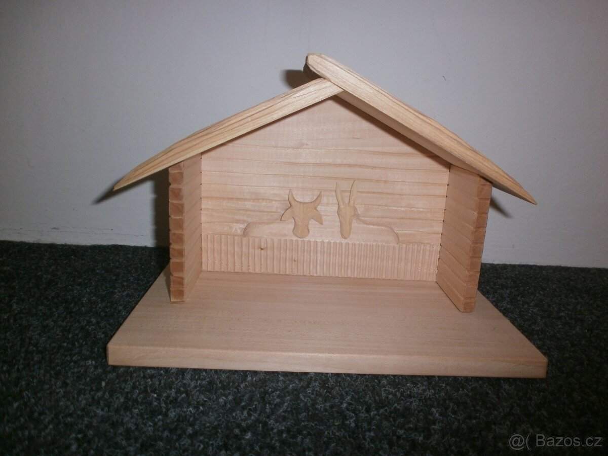 Ručně vyřezávaný český betlém 14a1 - 3