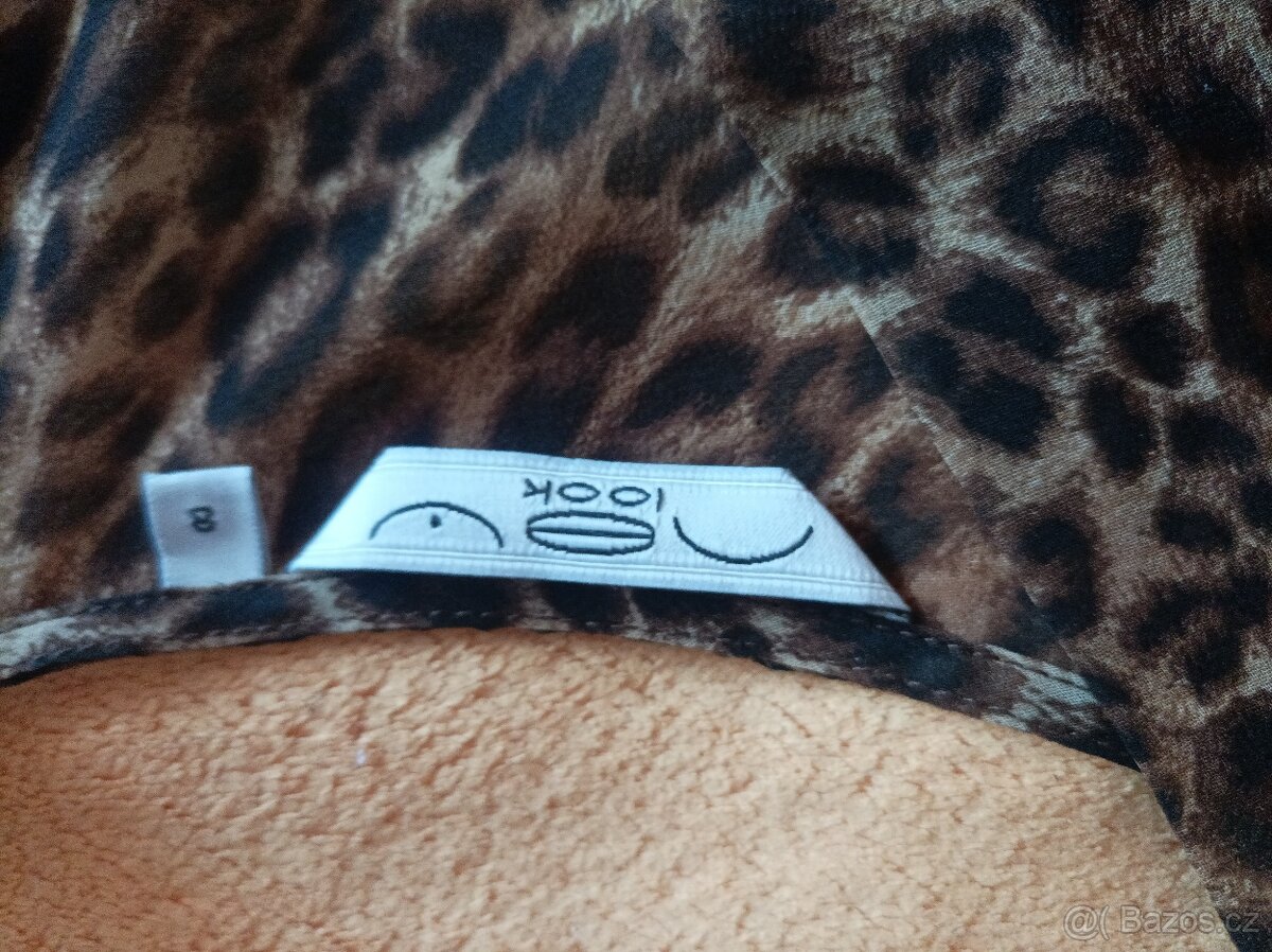 Leopardi bluzicka bez rukávů - 3