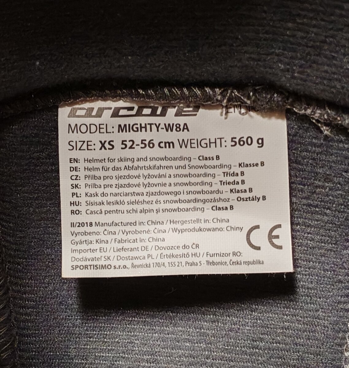 Lyžařská, snowboardová, zimní helma Arcore MIGHTY - 3