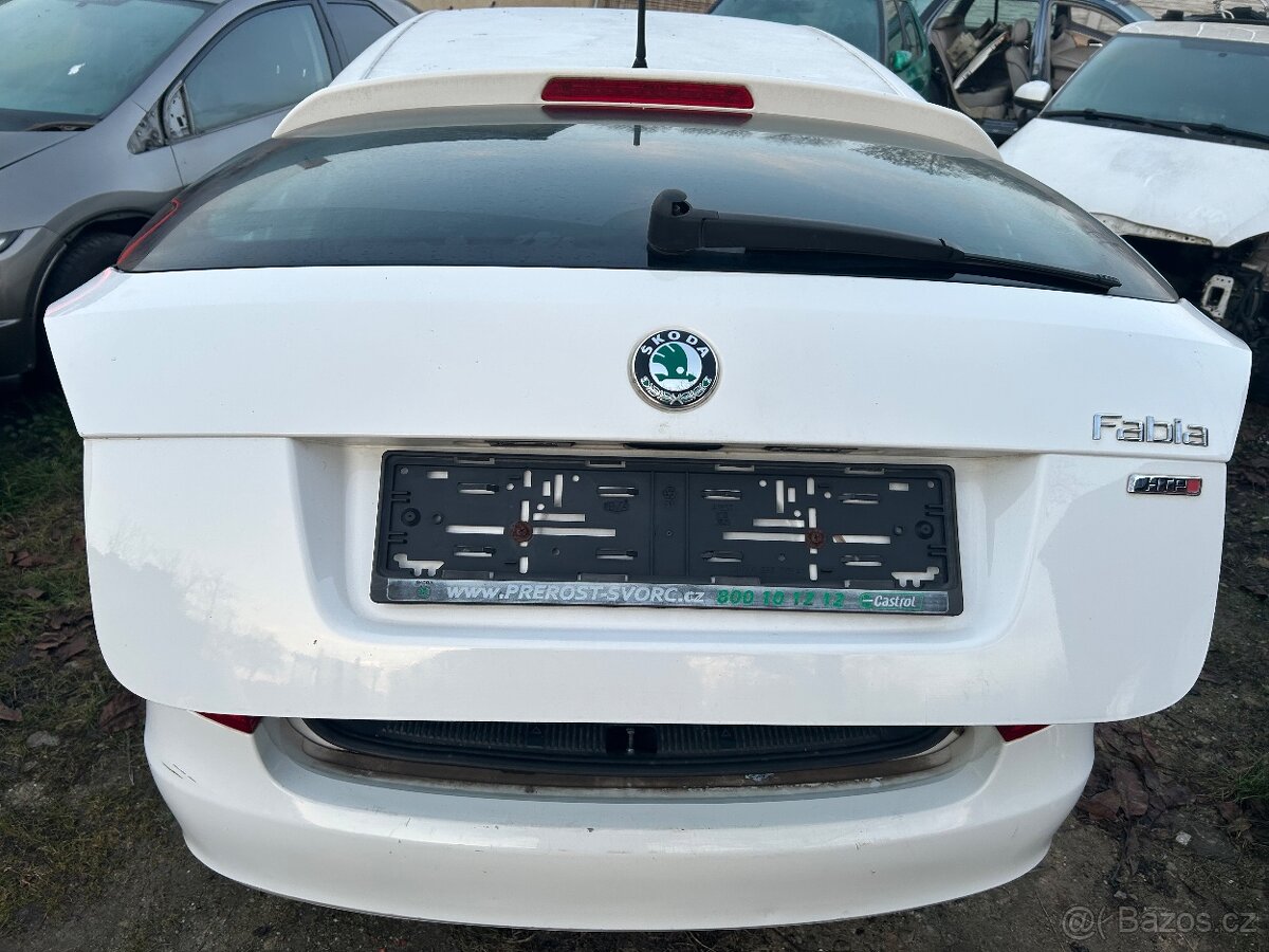 Škoda Fabia 2 combi zadní víko top stav bila - 3