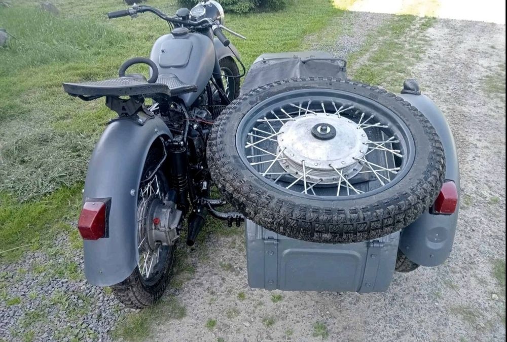 Dněpr,Ural K 750 se sidecar - 3