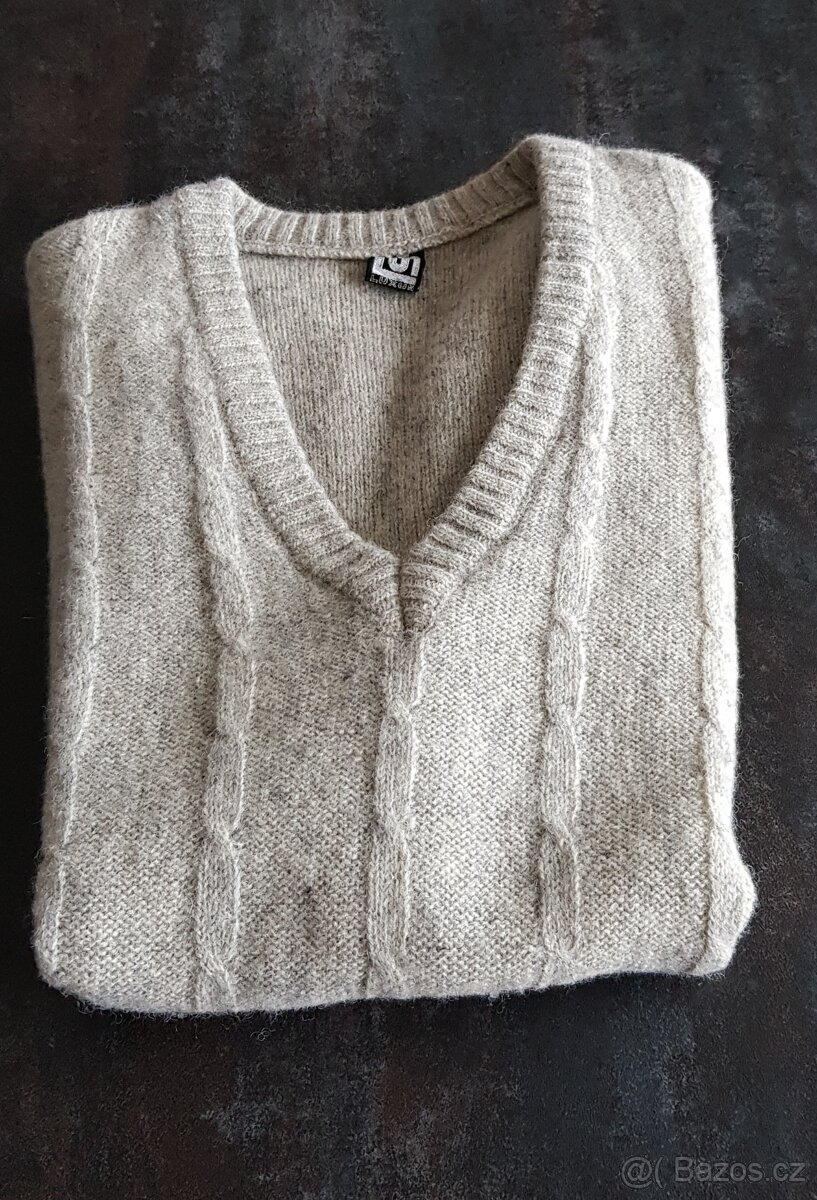 Pánská pletená vesta - 3