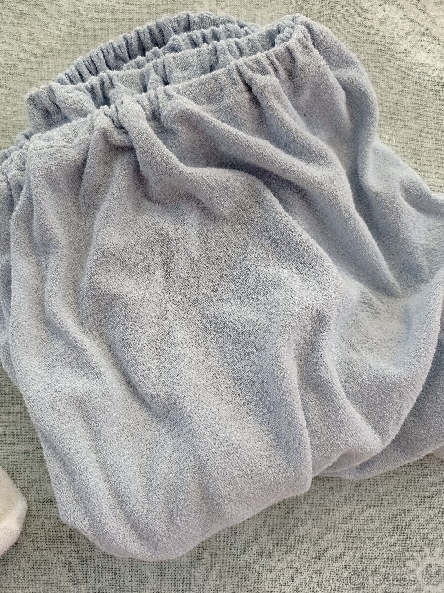 Dětské prostěradla do postýlky,bačkůrky,hnízdo,spací pytle - 3