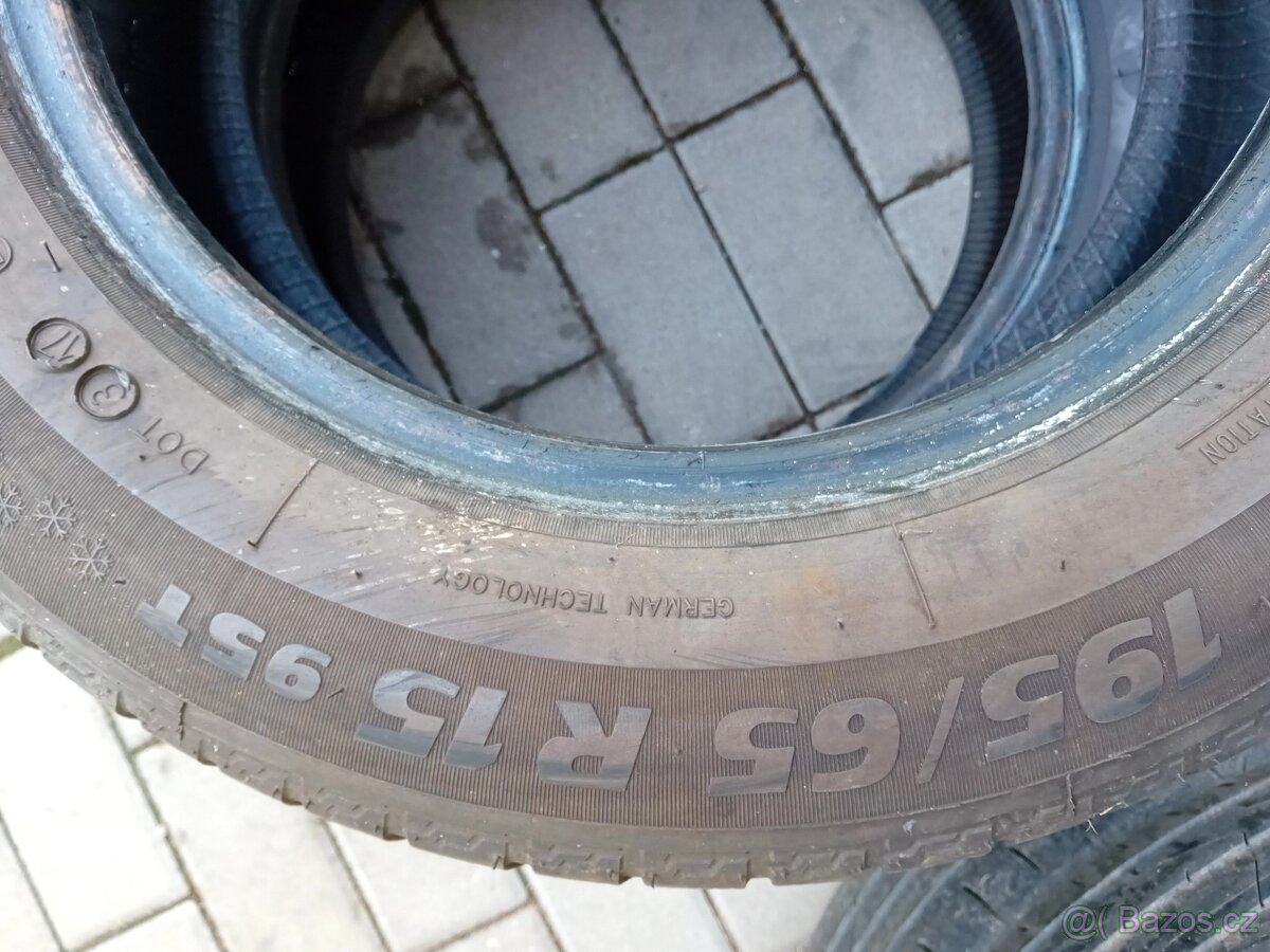 Zimní pneu 195/65 R15,2x,2017 - 3