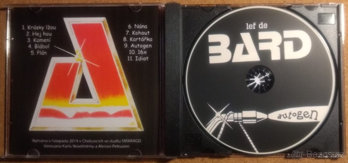 LEF DE BARD - Autogen - 2014 - CD-R - 3