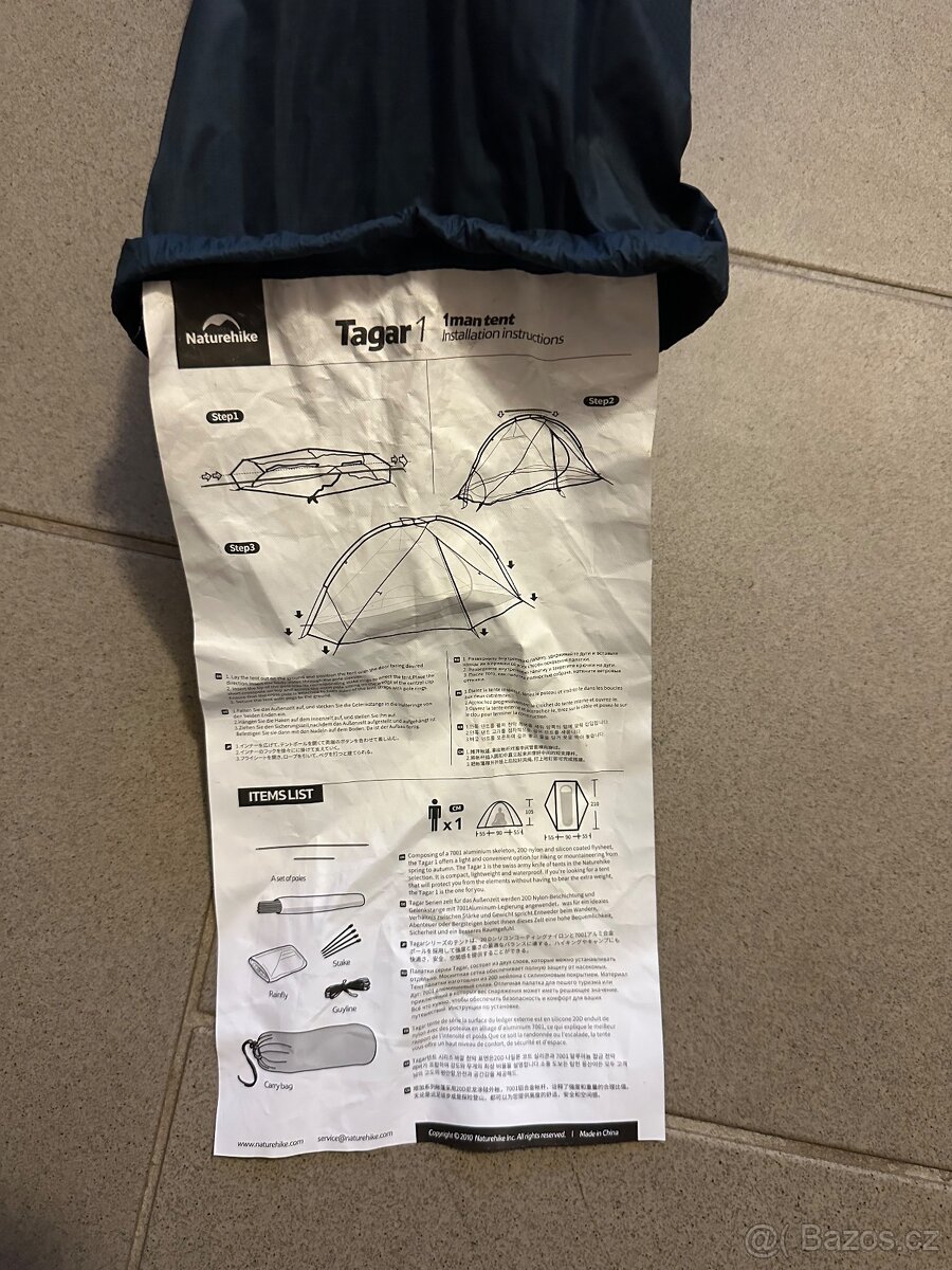 STAN Naturehike Tagar 1 - 3