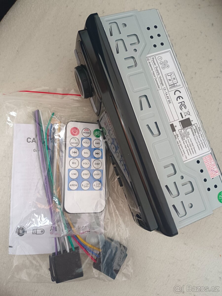 Nové autorádio USB, Bluetooth, SD karty - 3