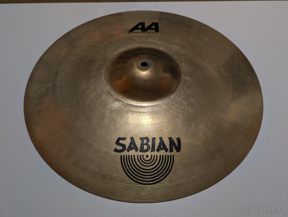 Činely Sabian AA raw bell Crash - NOVÁ CENA - 3