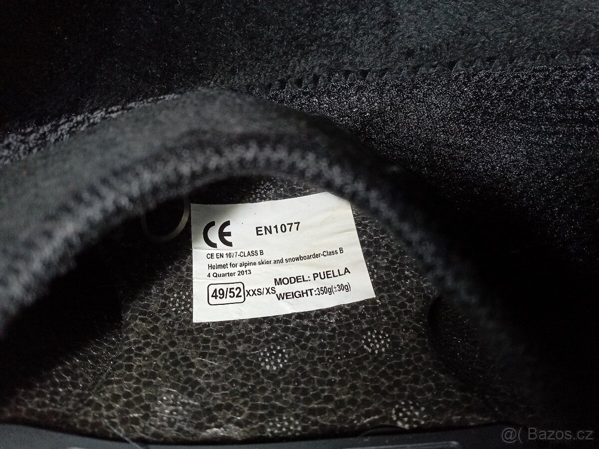Dětská lyžařská helma vel 49-52 - 3