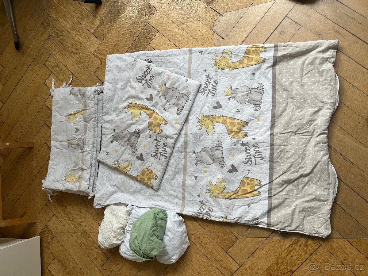 2x Mantinel+výbava do postýlky - 3