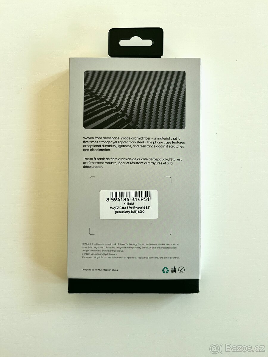 Pitaka Ultra-Slim Case MagSafe kryt pro iPhone 16 - ZÁRUKA - 3