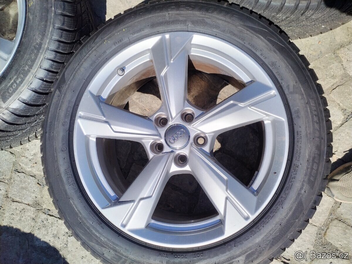 AUDI A6 orig alu. disky 5x112 R18 225/55/18 ZIMA - 3