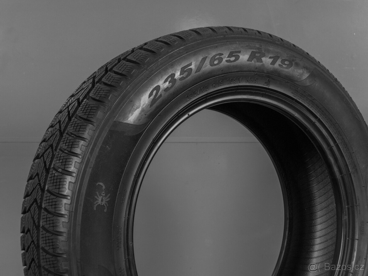 Pirelli 235/65/19 109V XL R19 – 4× zimní NEJETÉ pneu (1504T) - 3