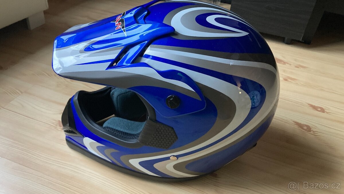 Nová motokrosová helma Can Vel S 55-56 - 3