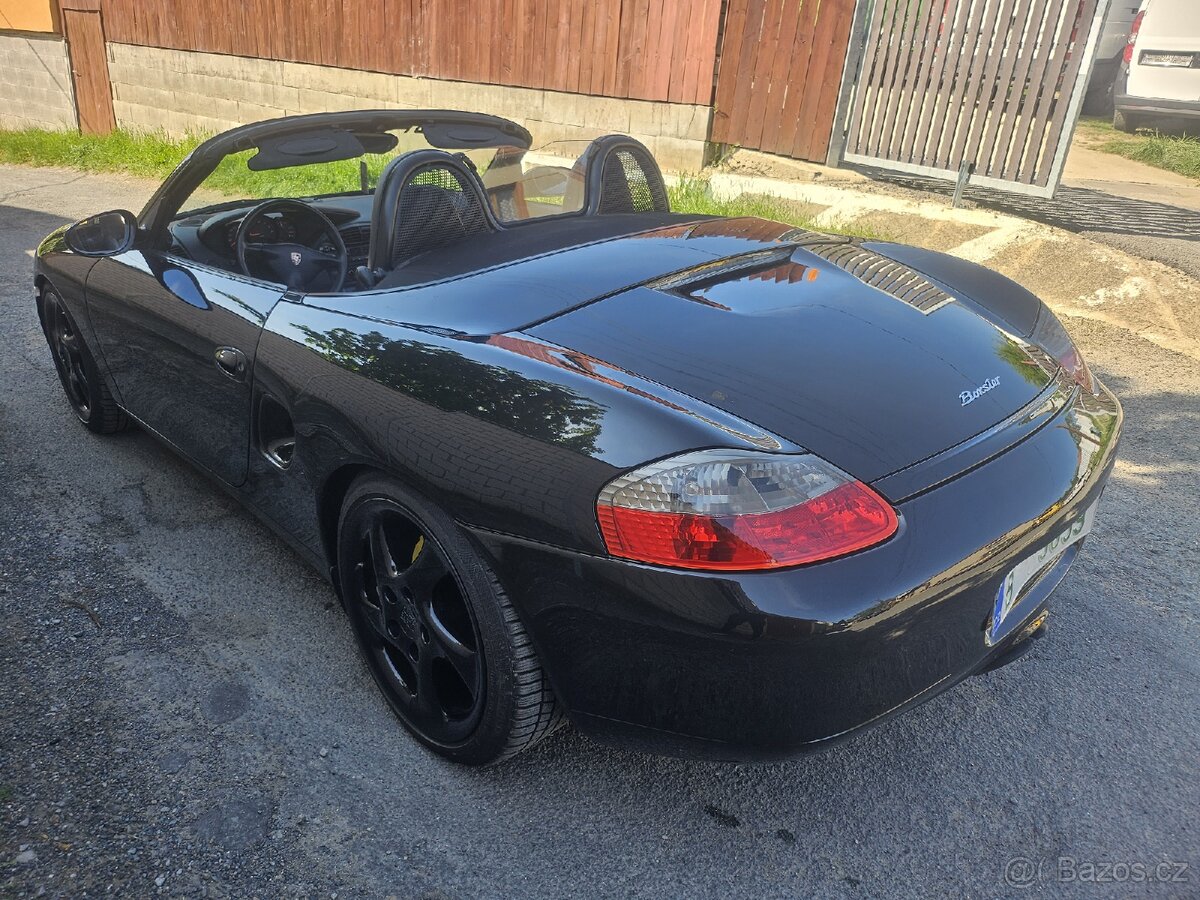 Porsche Boxter 986 černa perlet,Hardtop - 3