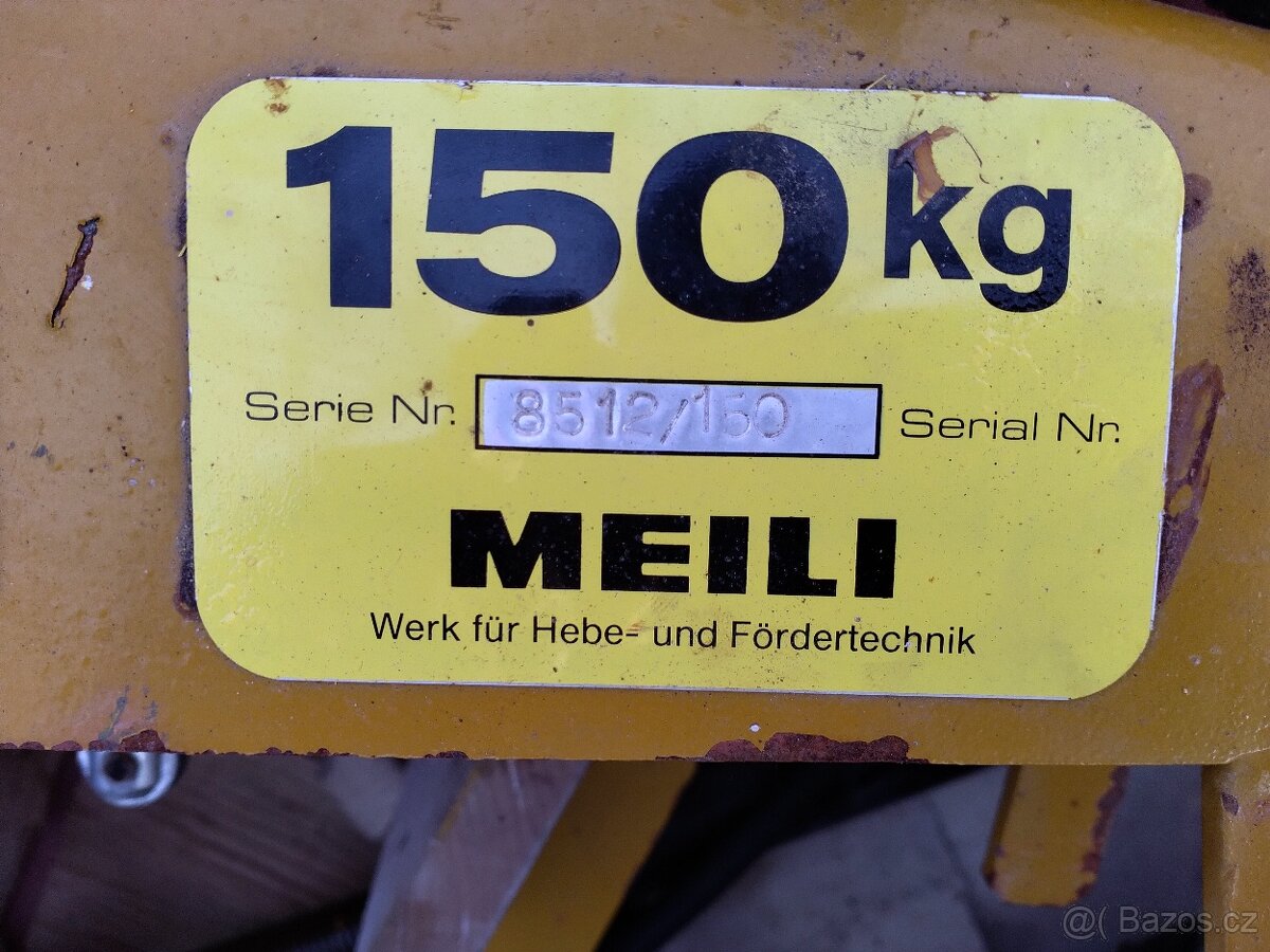 Stavební vrátek, jeřáb. - 3