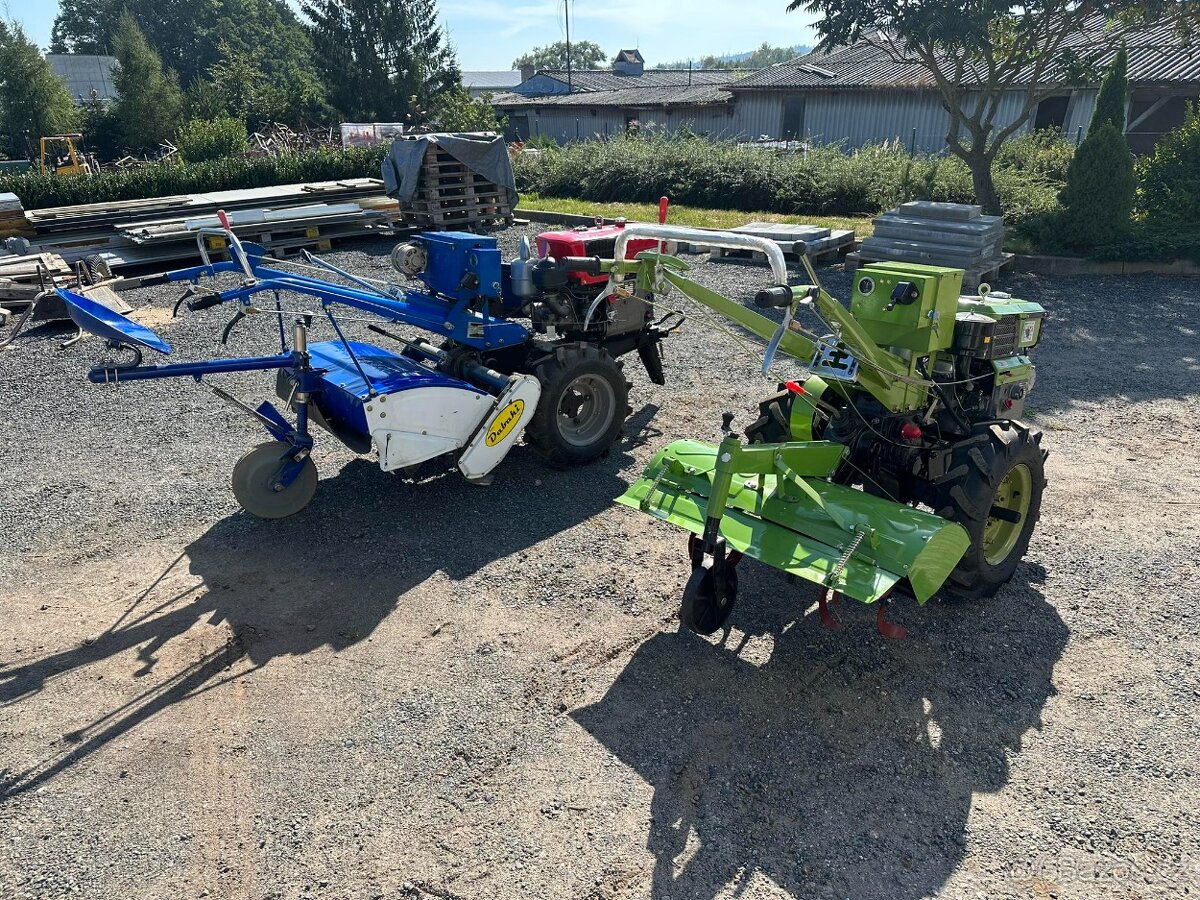 Jednoosý traktor BIZON,ZUBR + rotavátor - 3