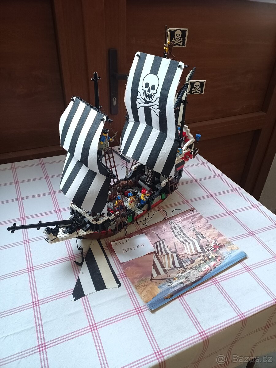 Lego 6286, piráti ,pirates, škuner - 3
