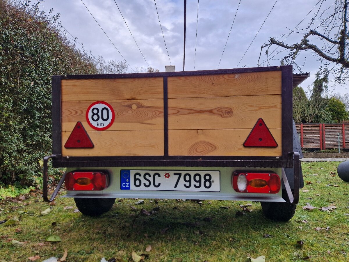 Přívěsný vozík sport jacht 13" kola - 3