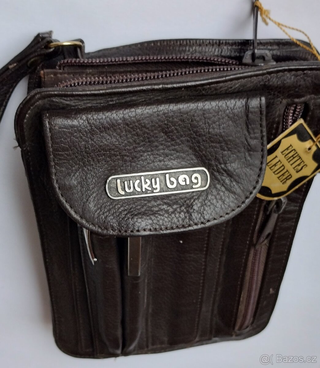 🧑🎄🎄Brašna kožená - Lucky bag, nová - 3