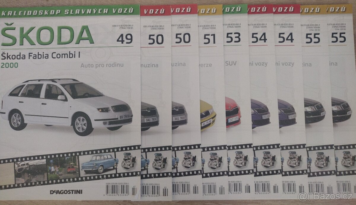 časopisy ke sběratelským modelům - 3