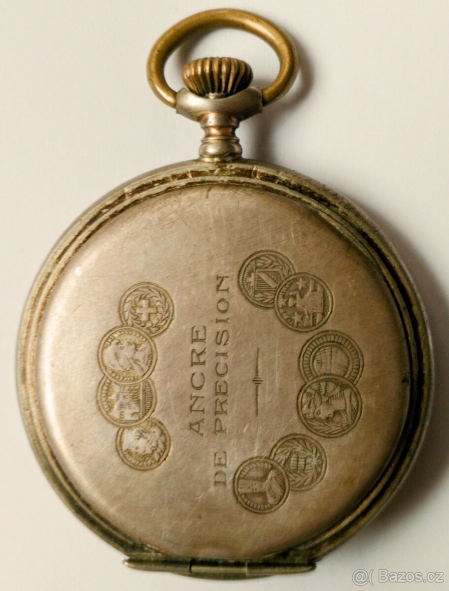 Kapesní hodinky Ancre starožitné - 3