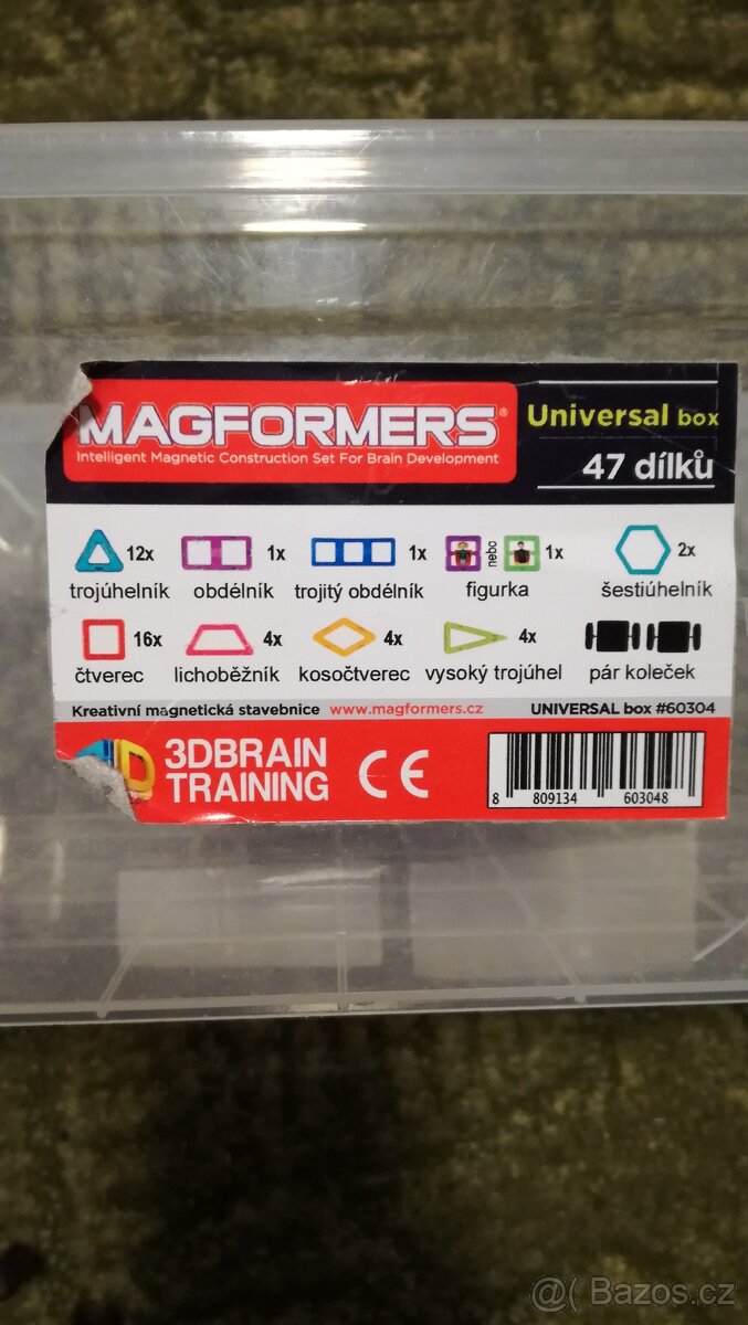 Magformers 47+14-2=59 dílků - 3