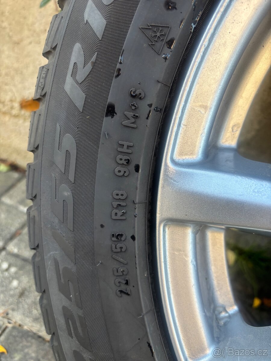 Alu kola, zimní pneu - 3