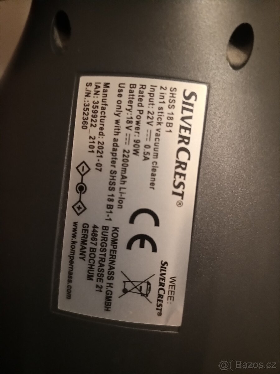 Tyčový vysavač Silvercrest - 3