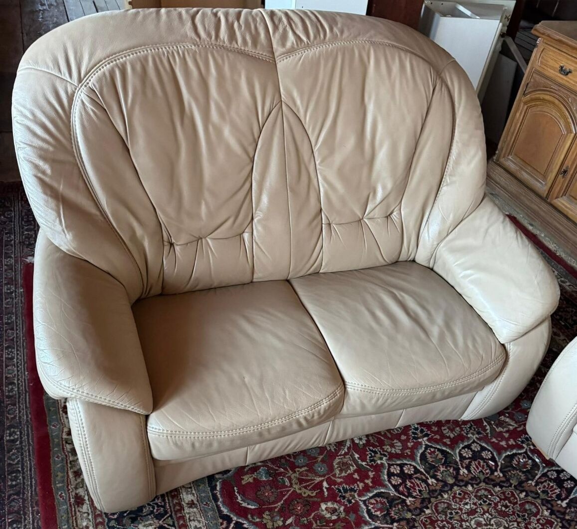 Kožená sedací souprava 2+2,5988 - 3