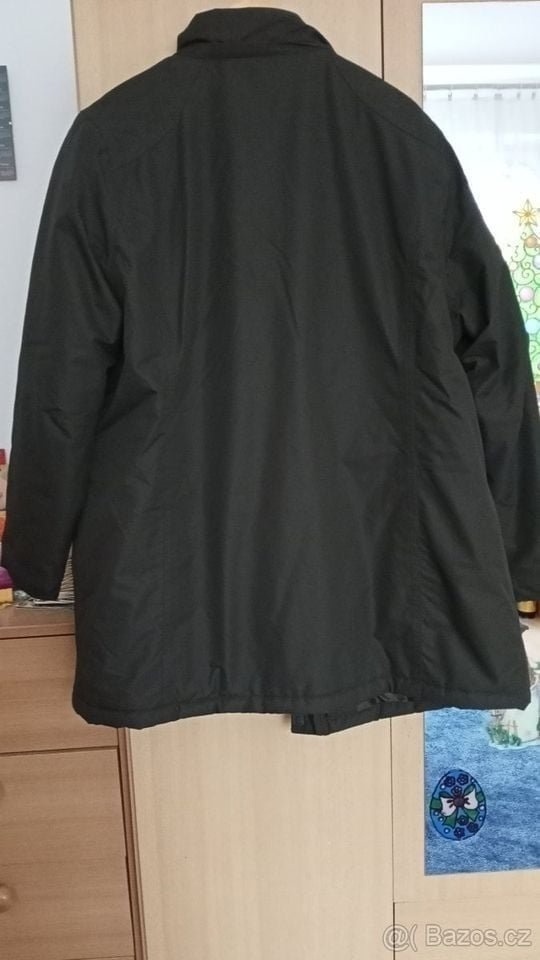 nová bunda, khaki barvička, vel. 48 - 3