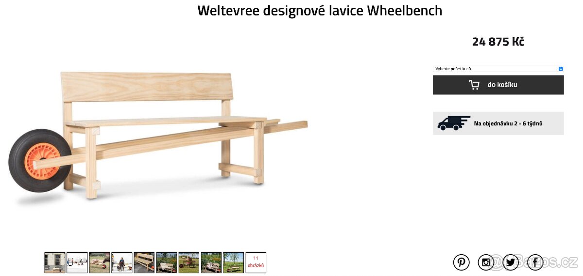Designová lavice - 3