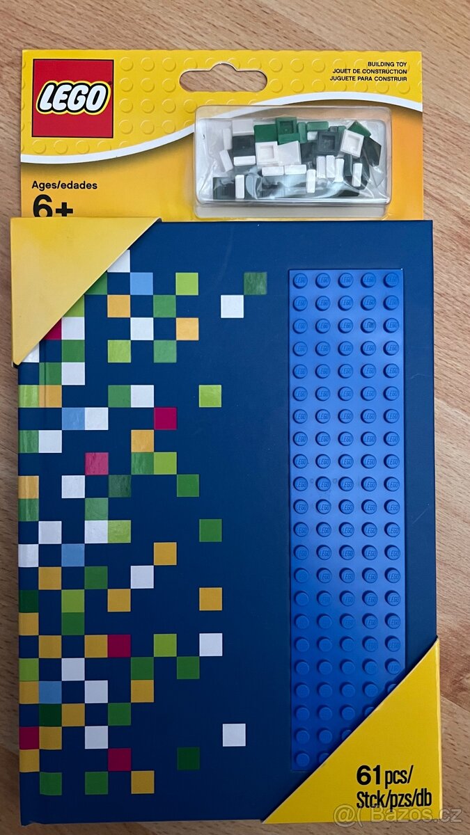 LEGO 853569 Notebook, Baseplate Cover Blue with 1x1 Tiles - 3