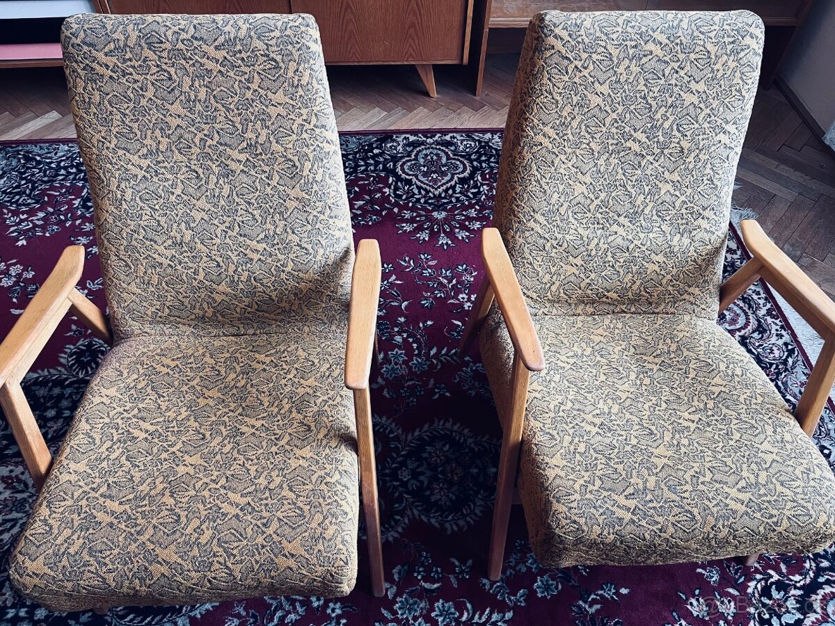 Prodám křesla Brusel 1960 - 3