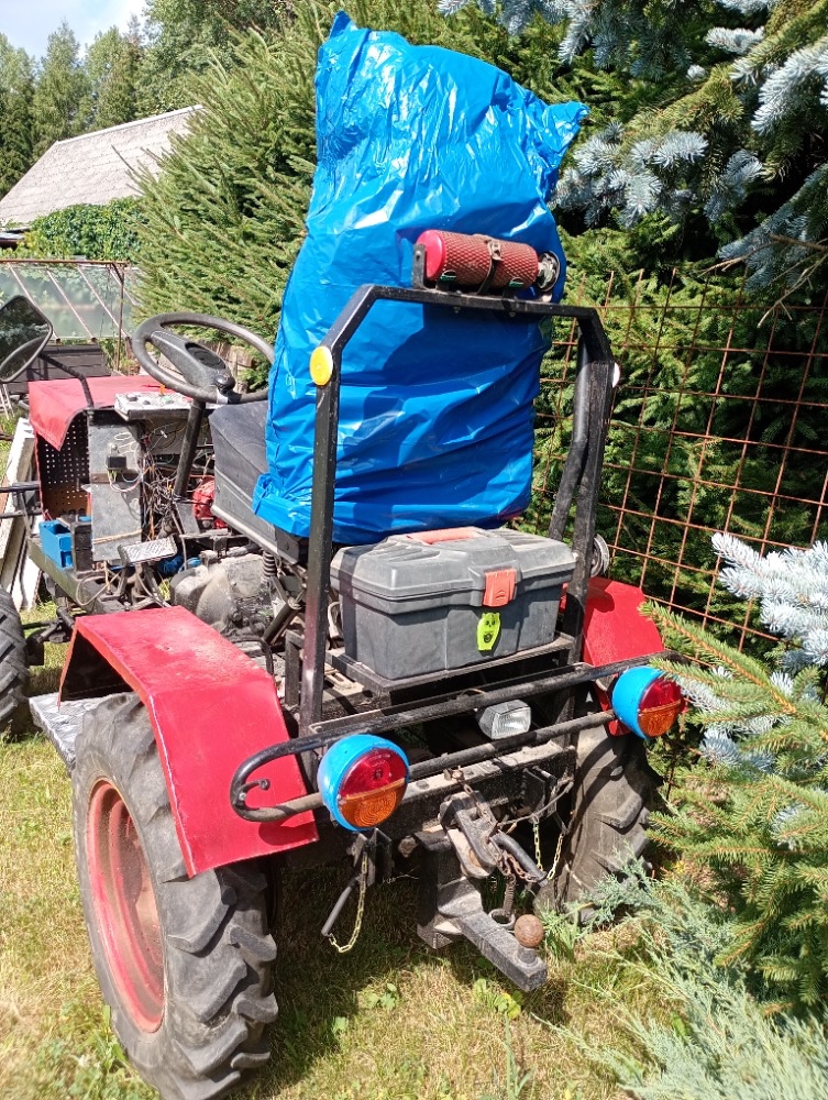 Malotraktor domácí výroby - 3