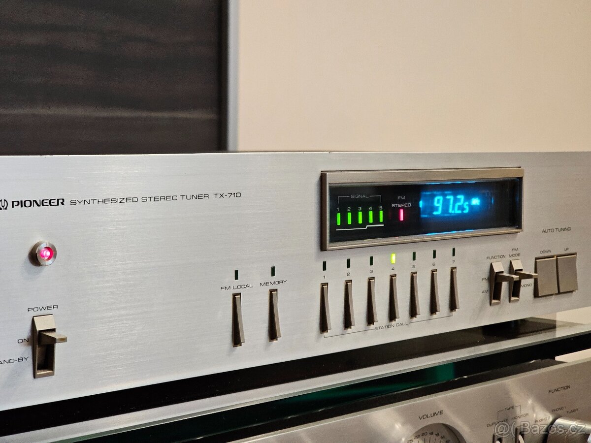 Pioneer TX-710 Tuner Blue Line - 3