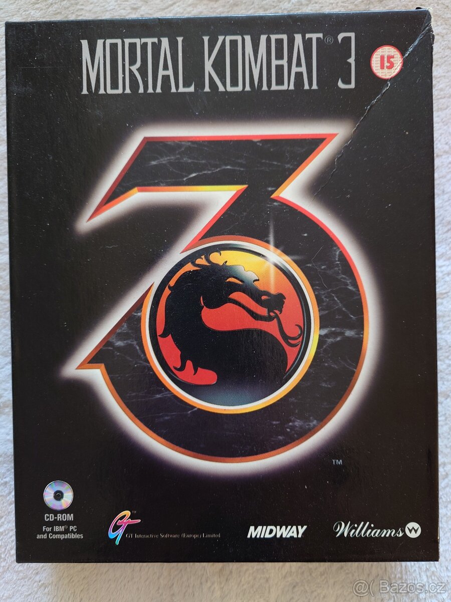 Mortal Kombat 3 - kompletní balení bez CD pro sběratele - 3