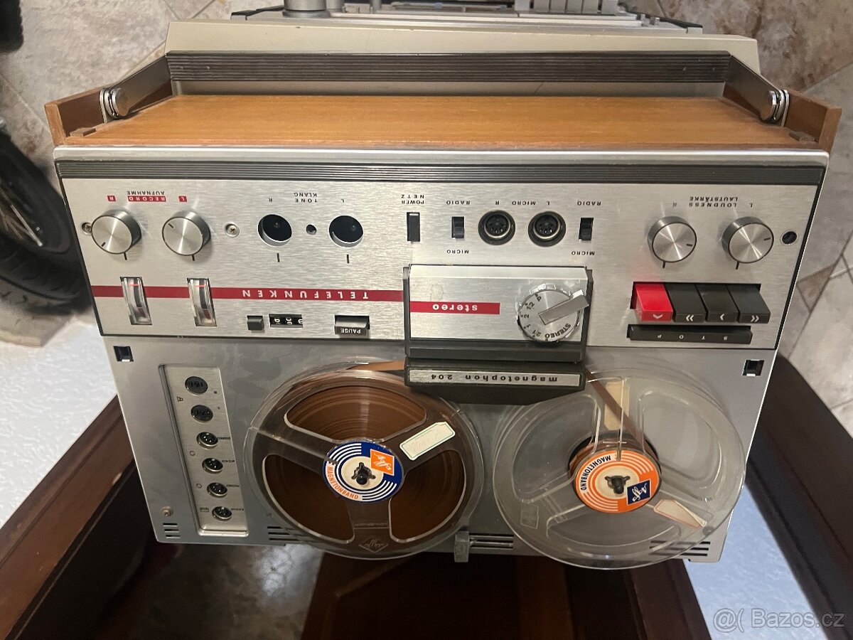 Kotoučový gramofon Telefunken 204 - 3