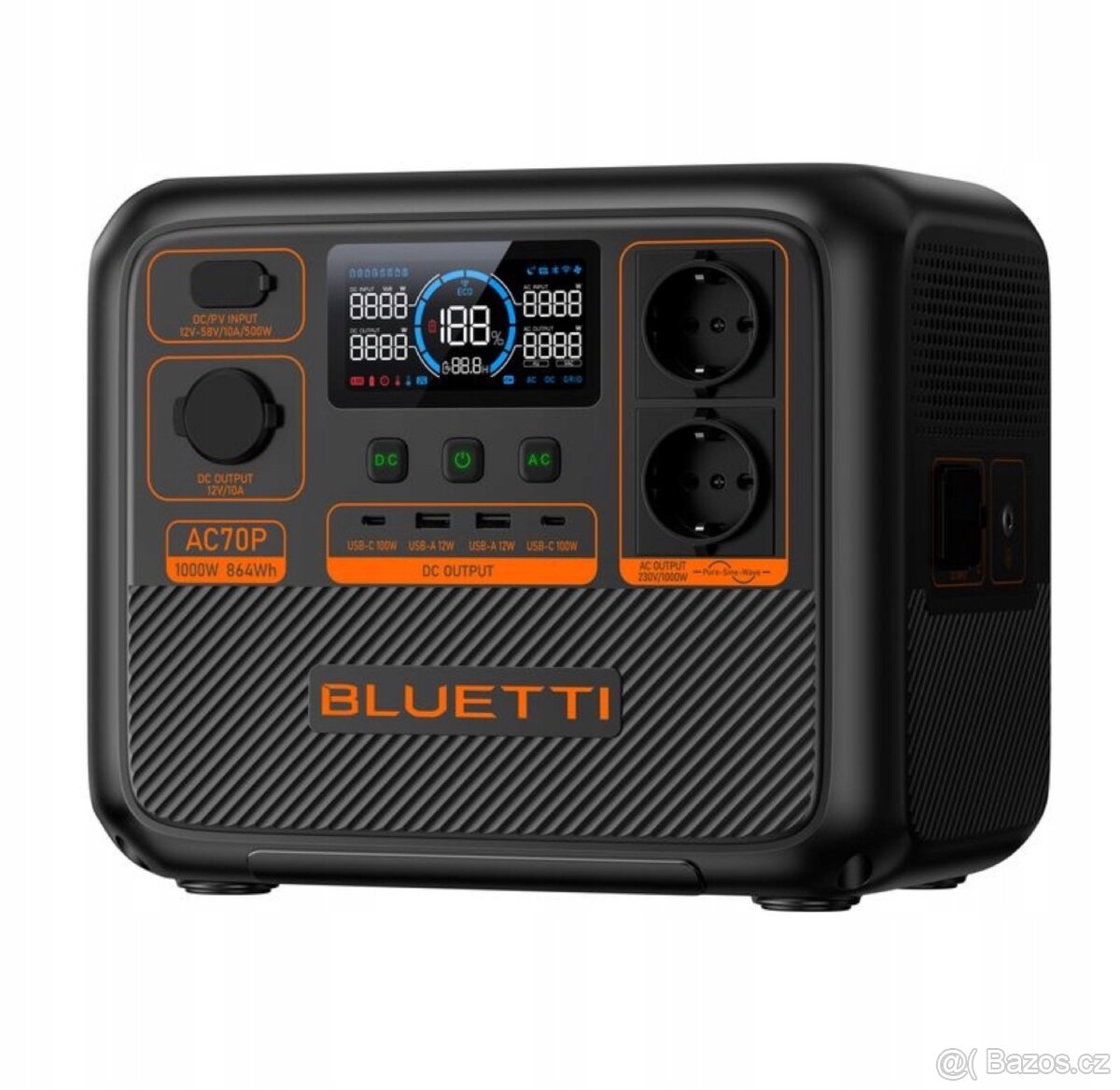 Bluetti Portable Power Station AC70P - 864Wh✅ - 3