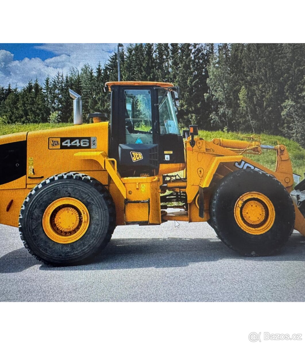 Čelny kolesovy nakladač JCB 446ZX rv:2002 - 3
