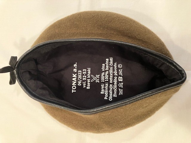 BARET hnědý AČR - 3