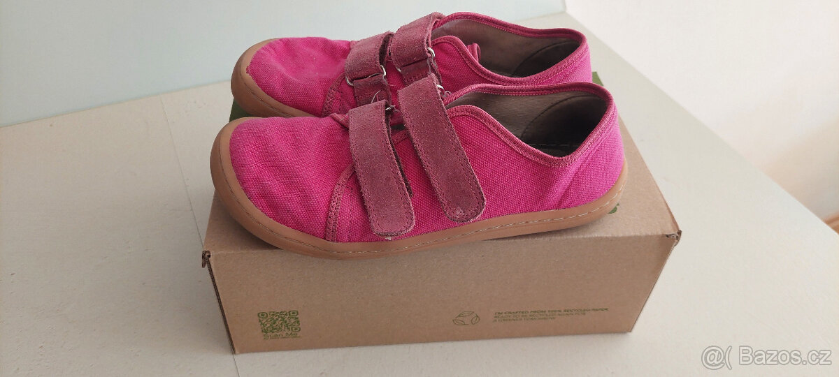 Barefoot plátěné tenisky Froddo - velikost 34 - 3