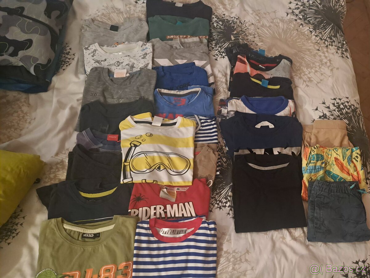 Balik oblečení kluk 122 az 128 něco 134 - 3