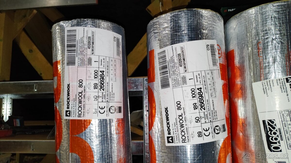 Potrubní izolační pouzdro Rockwool s AL polepem - 3