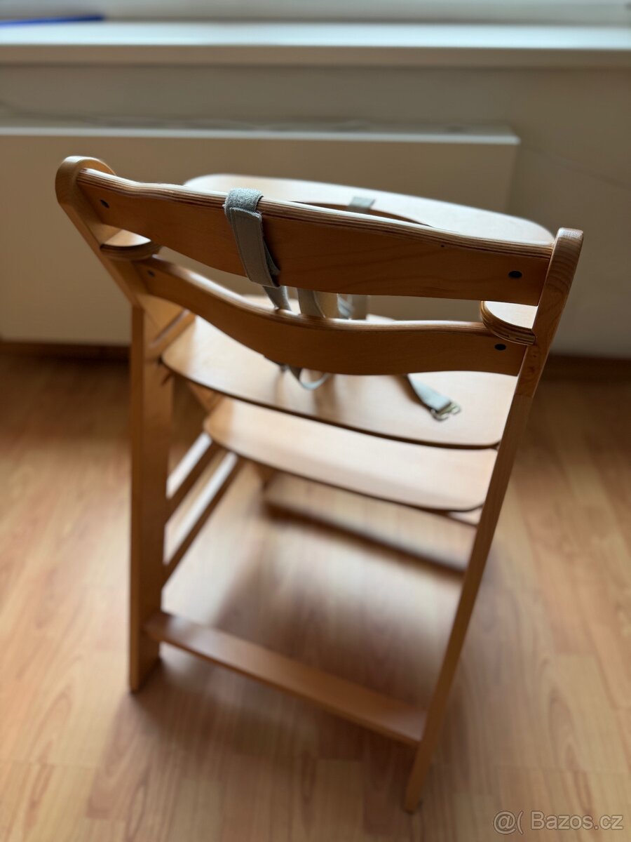 HAUCK Alpha+ Jídelní židlička 6 m do 90 kg 77x56x48 cm, buk - 3