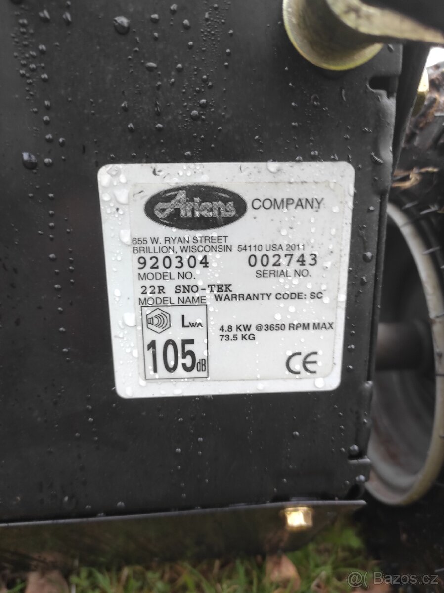 Sněžná fréza Sno-Tek 22R - 3