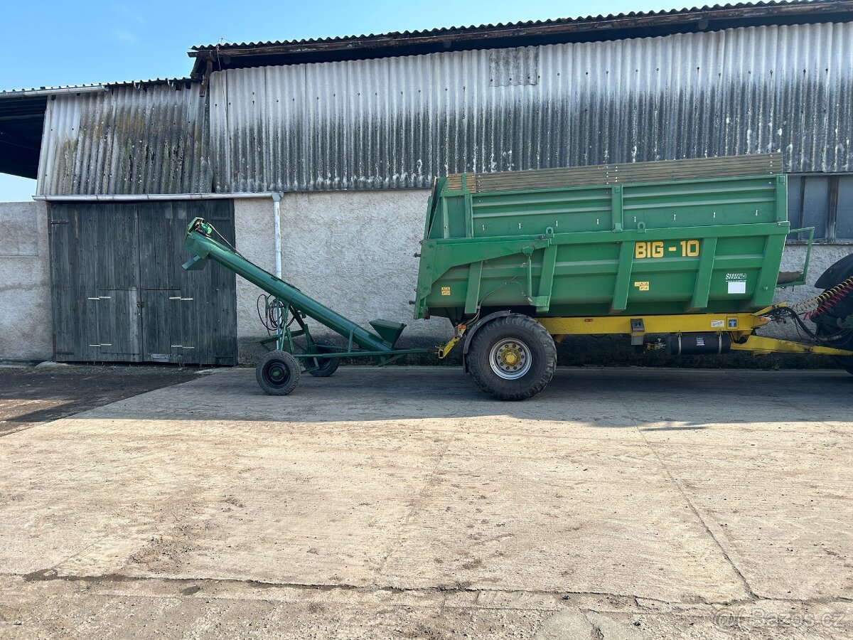 Šnekový dopravník - zelený - 3