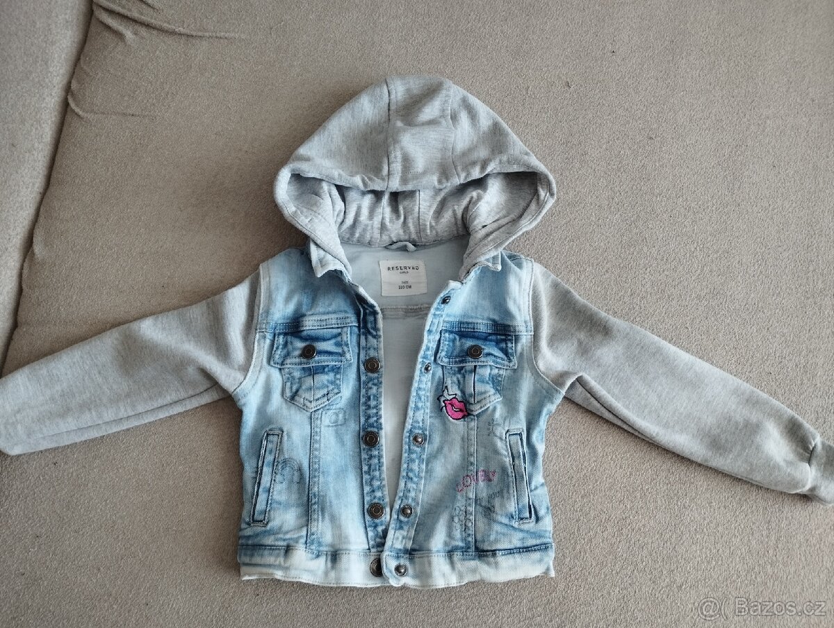 Dívčí džínová bunda Reserved 110 - 3