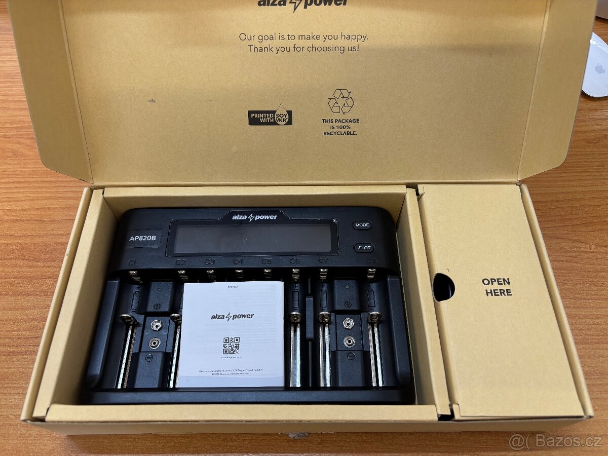 Nabíječka baterií - Battery Charger AP820B - 3