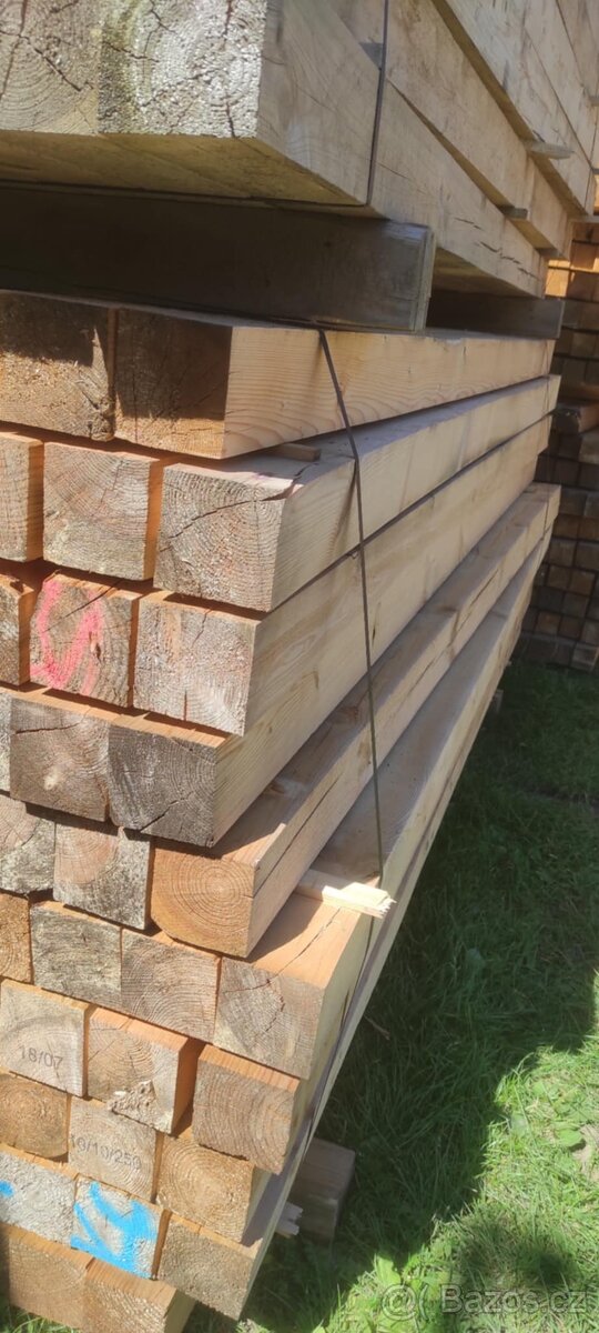 Prodám hranoly, trámy, .. - 3